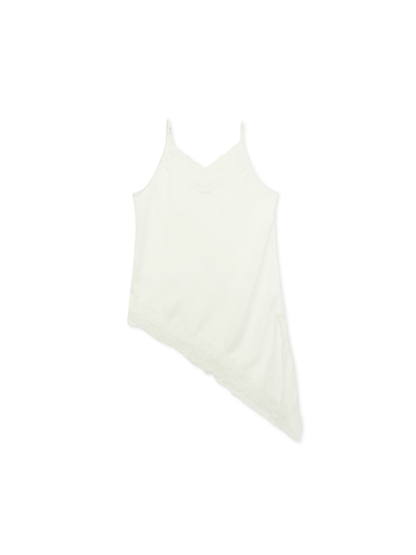 Asymmetrical camisole lace