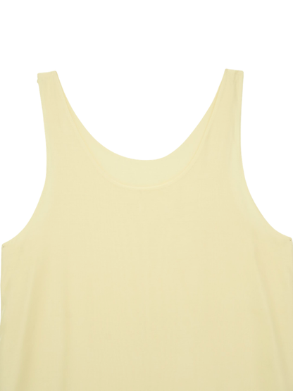 GROSSY SHEER SLEEVELESS TOPG