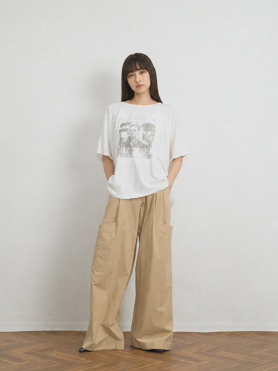 WRINKLE POCKET PANTS