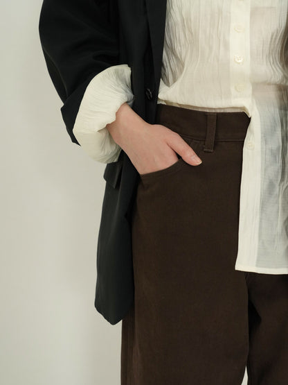 ABSTRACT TRAIN OF THOUGHT TROUSERS