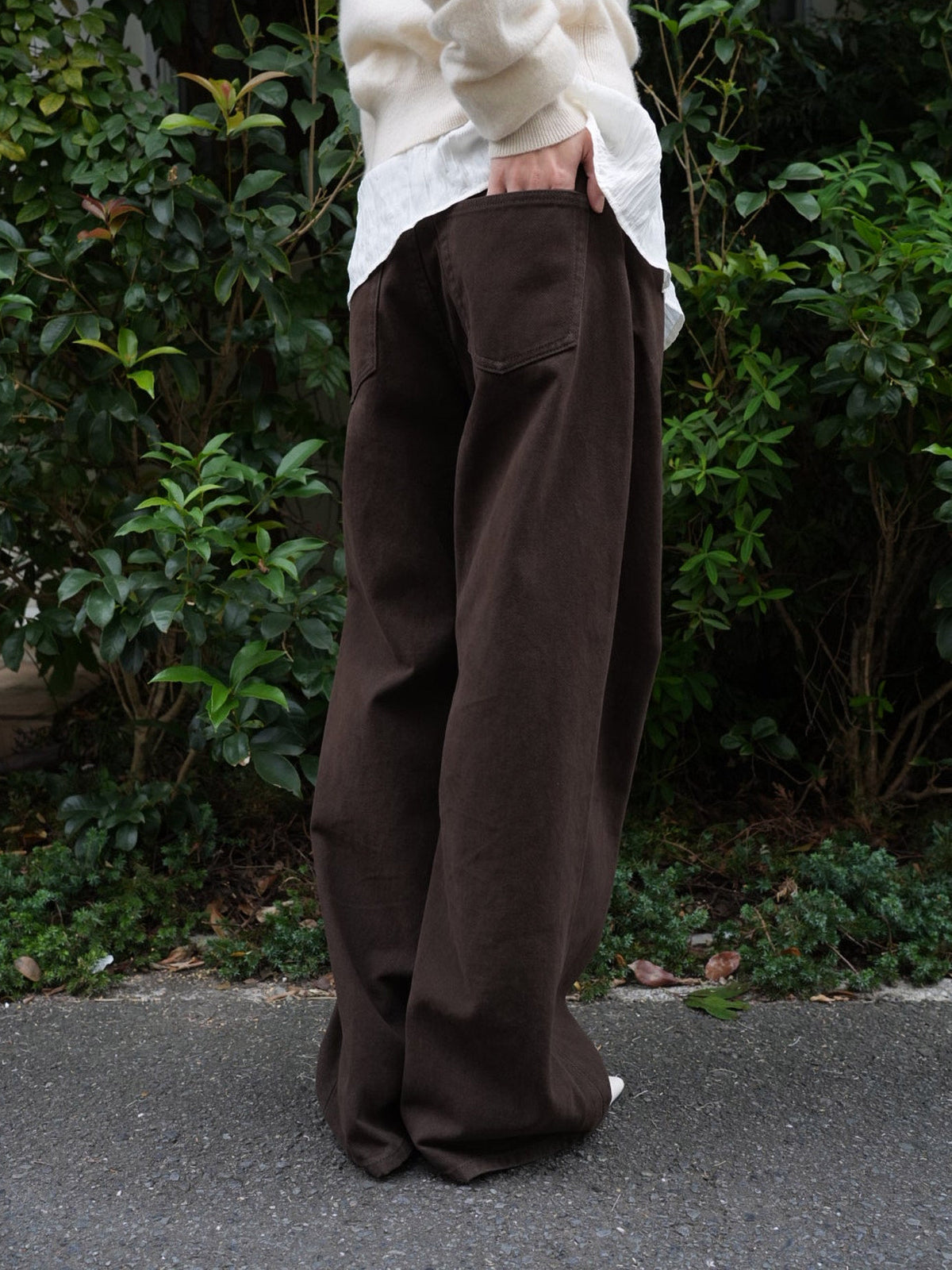 ABSTRACT TRAIN OF THOUGHT TROUSERS