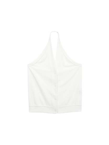 HALTER TERRY BUSTIER