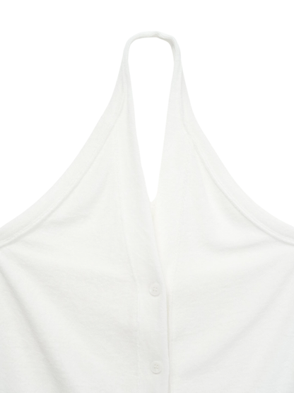 HALTER TERRY BUSTIER