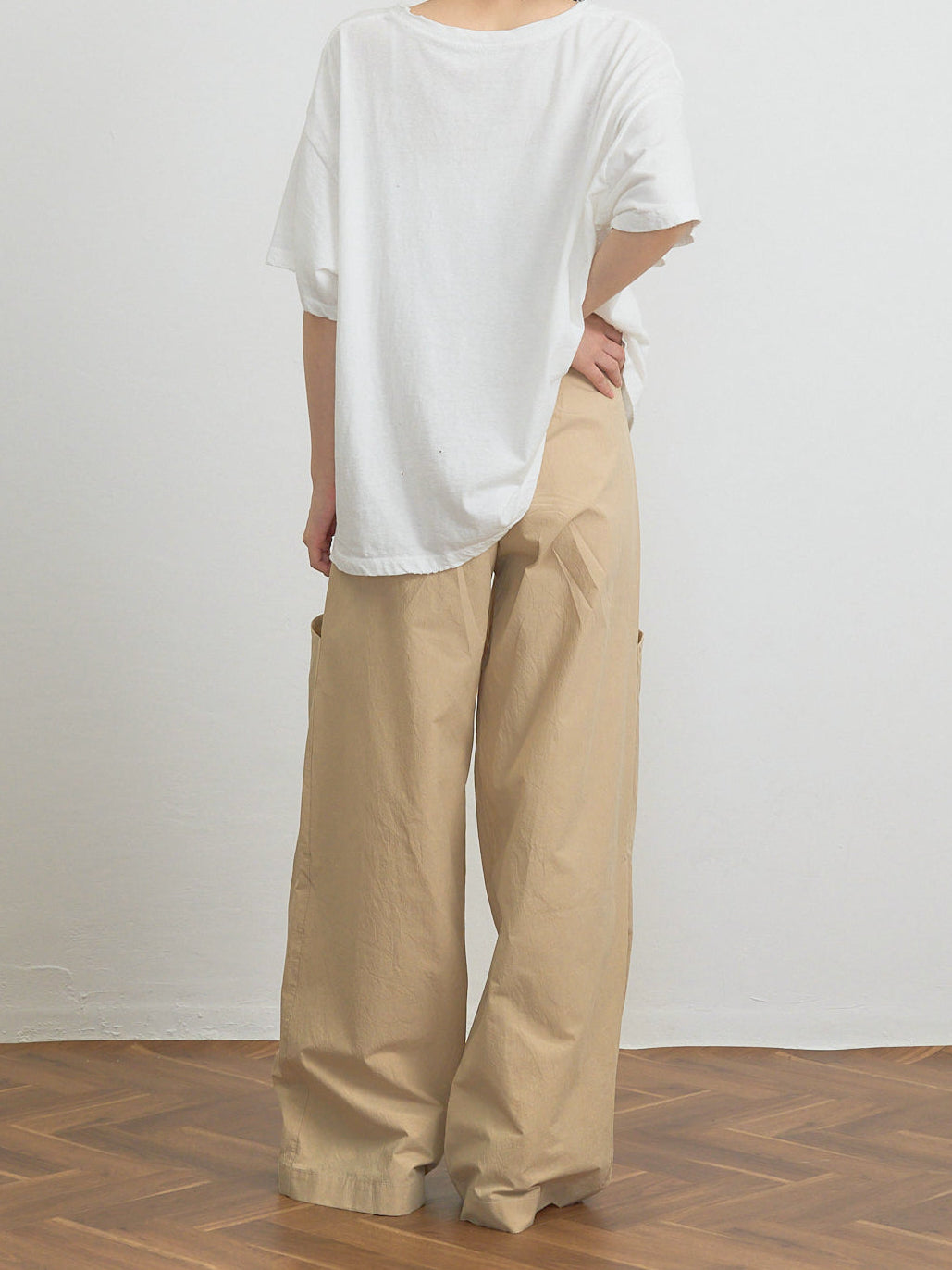 WRINKLE POCKET PANTS
