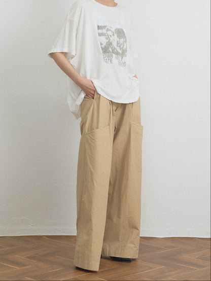 WRINKLE POCKET PANTS