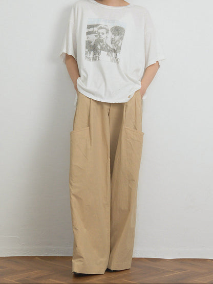 WRINKLE POCKET PANTS