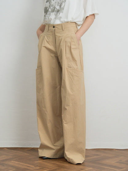 WRINKLE POCKET PANTS