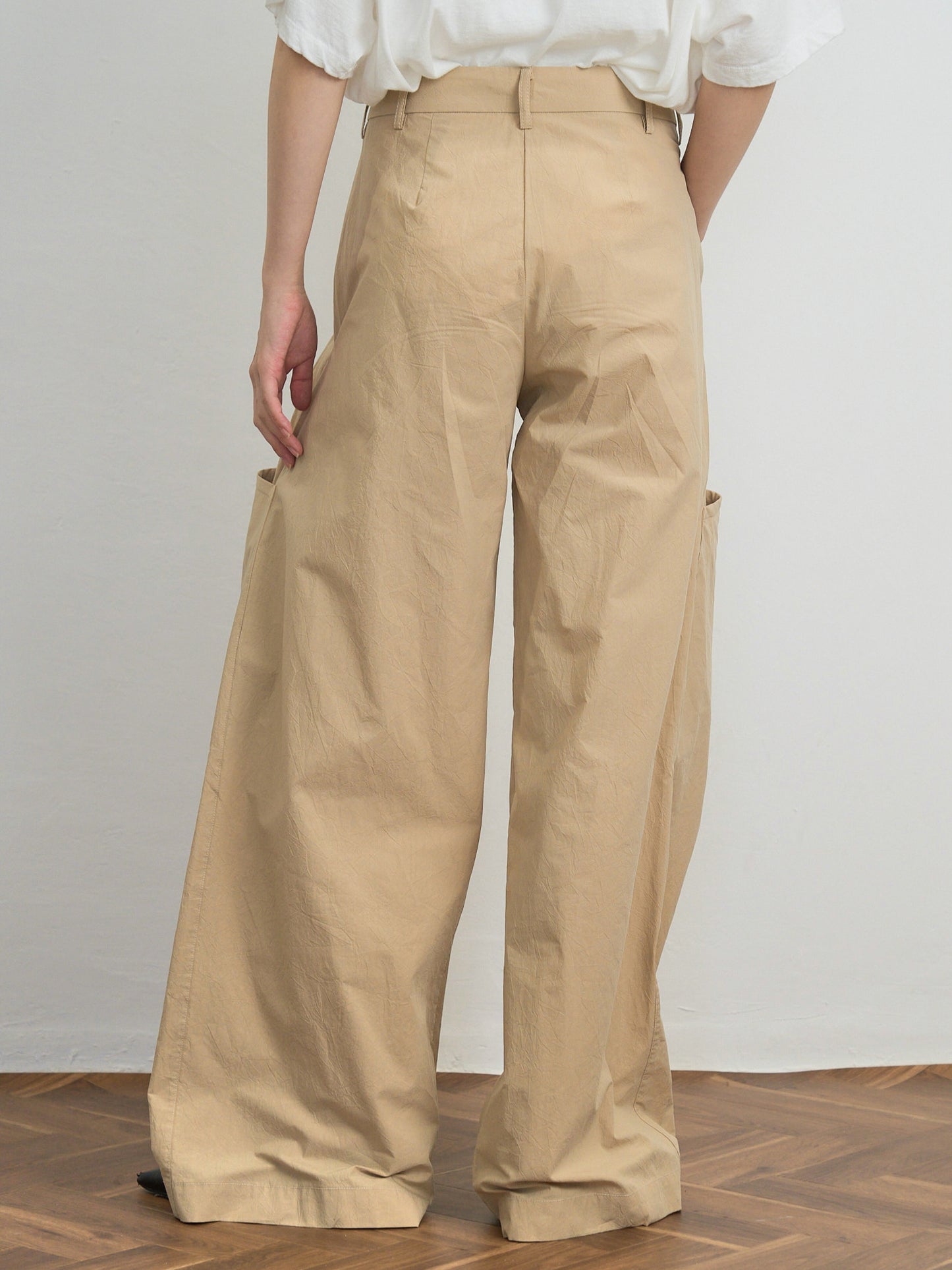 WRINKLE POCKET PANTS