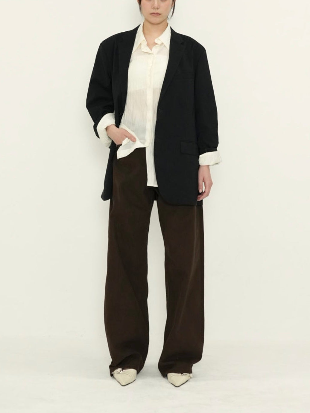 ABSTRACT TRAIN OF THOUGHT TROUSERS