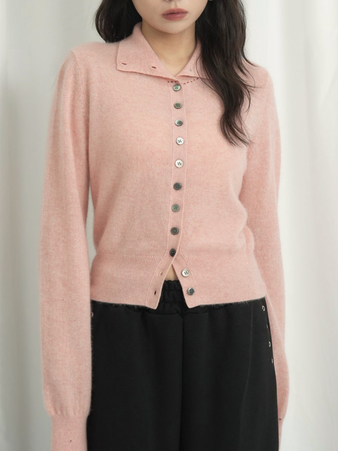 SOFT STRUCTURE CASHMERE CARDIGAN