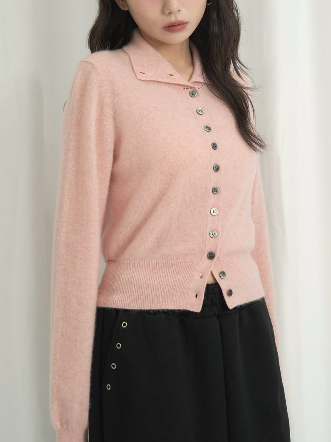 SOFT STRUCTURE CASHMERE CARDIGAN