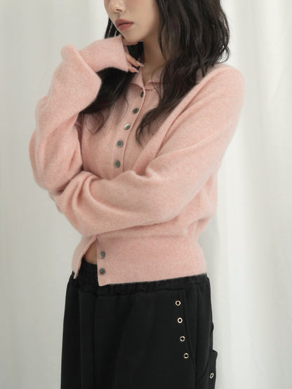 SOFT STRUCTURE CASHMERE CARDIGAN