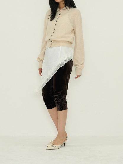 SOFT STRUCTURE CASHMERE CARDIGAN