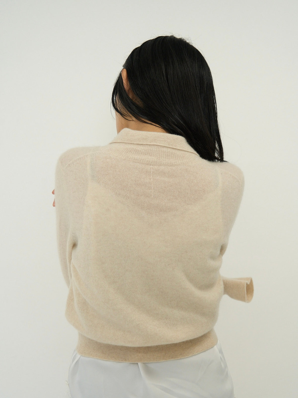 SOFT STRUCTURE CASHMERE CARDIGAN