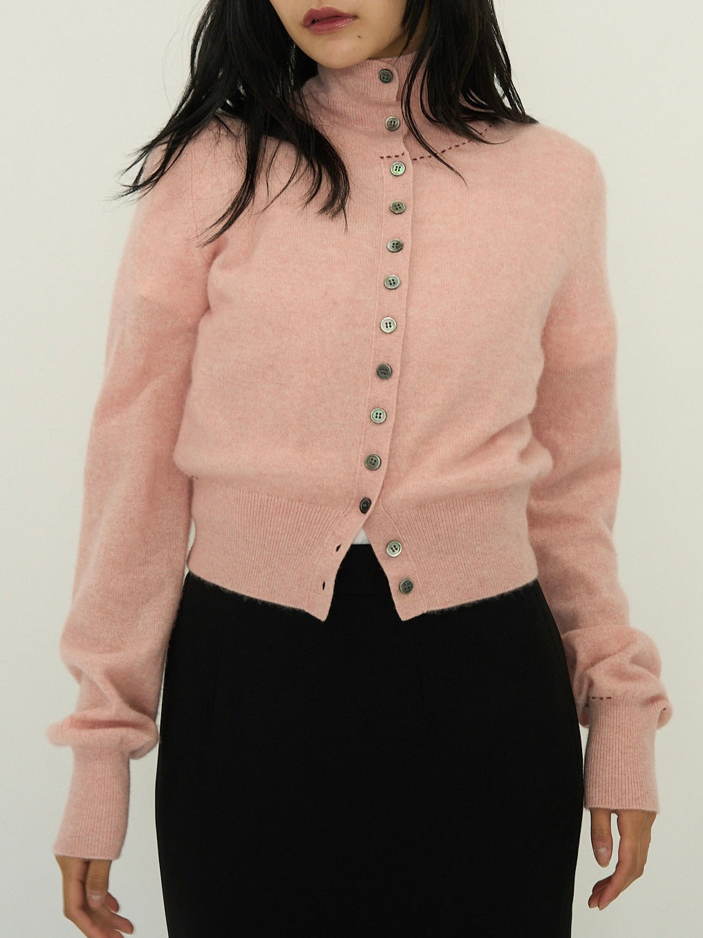 SOFT STRUCTURE CASHMERE CARDIGAN