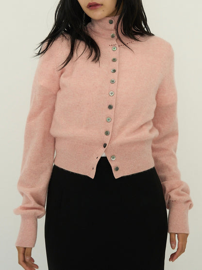 SOFT STRUCTURE CASHMERE CARDIGAN
