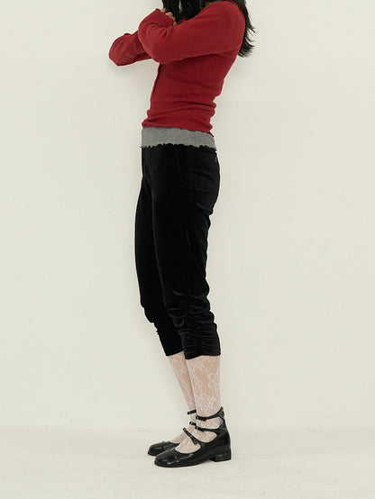 GRACE VELOUR PANTS