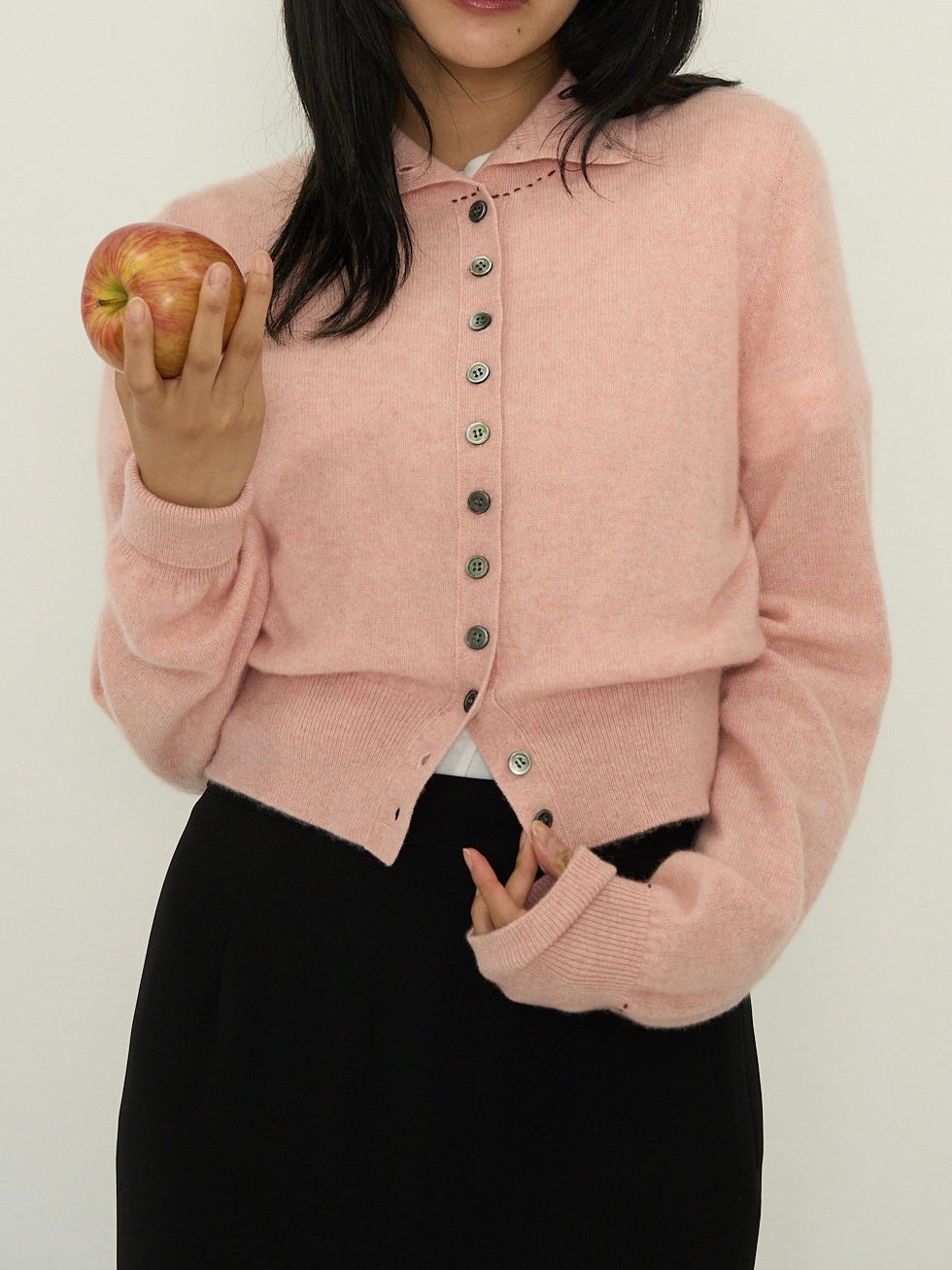 SOFT STRUCTURE CASHMERE CARDIGAN