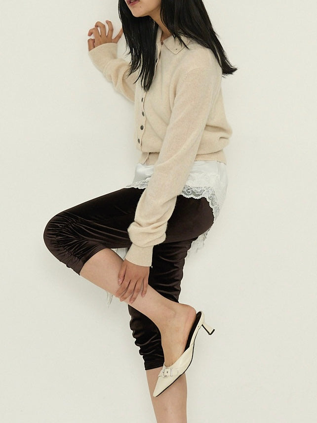 SOFT STRUCTURE CASHMERE CARDIGAN